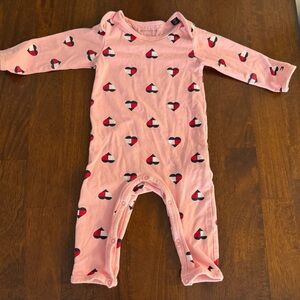 3/$15 Tommy Hilfiger Pink Baby Coverall, 3-6 months